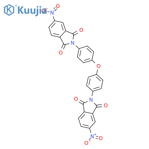 1H-Isoindole-1,3(2H)-dione, 2,2'-(oxydi-4,1-phenylene)bis[5-nitro- structure