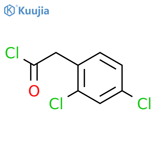 (2,4-Dichlorophenyl)acetyl chloride structure