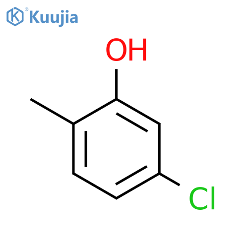 5-Chloro-2-methylphenol structure