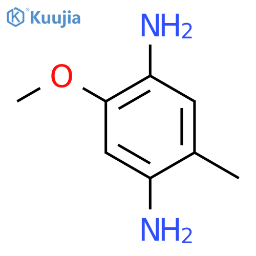 1,4-Benzenediamine,2-methoxy-5-methyl- structure