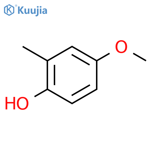 4-Methoxy-2-methylphenol structure