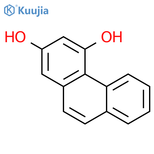 2,4-Phenanthrenediol structure