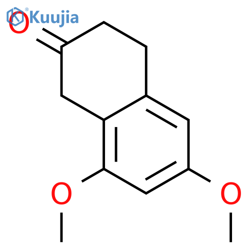 6,8-Dimethoxyl-2-tetralone structure