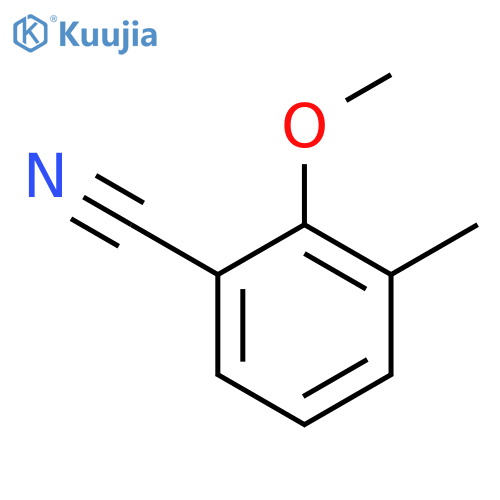 2-Methoxy-3-methylbenzonitrile structure