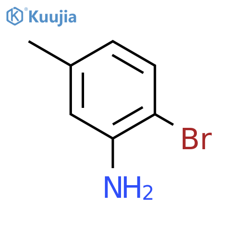 2-Bromo-5-methylaniline structure