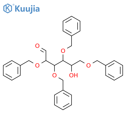 2,3,4,6-Tetra-O-benzyl-D-galactopyranose structure