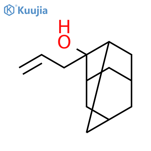 Tricyclo[3.3.1.13,7]decan-2-ol, 2-(2-propenyl)- structure