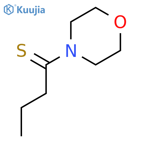 1-Butanethione,1-(4-morpholinyl)- structure
