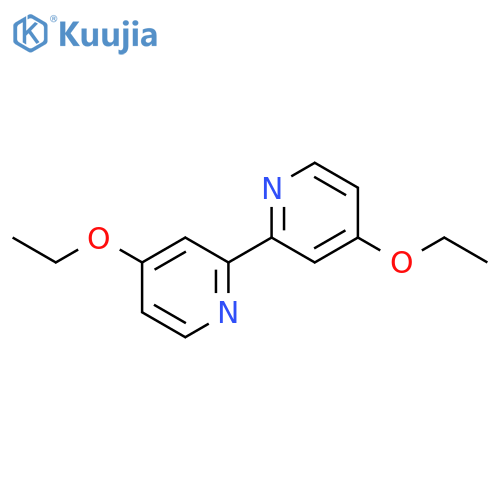 2,2'-BIPYRIDINE, 4,4'-DIETHOXY- structure
