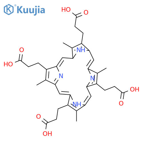 Coproporphyrin I, 85%(contains 13% Coproporphyrin lll) structure