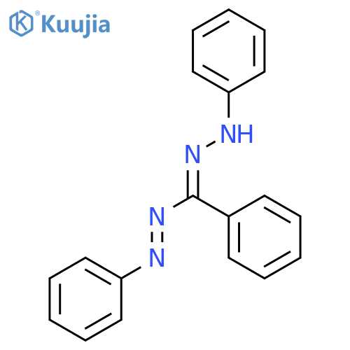 1,3,5-Triphenylformazan structure