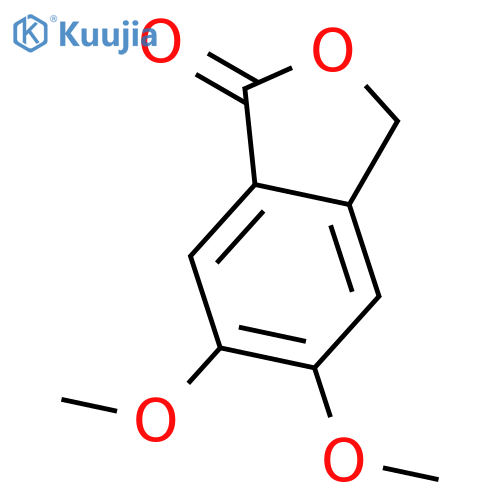 5,6-dimethoxy-1,3-dihydro-2-benzofuran-1-one structure