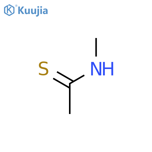 N-methylethanethioamide structure