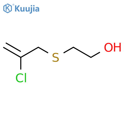 Ethanol,2-[(2-chloro-2-propen-1-yl)thio]- structure