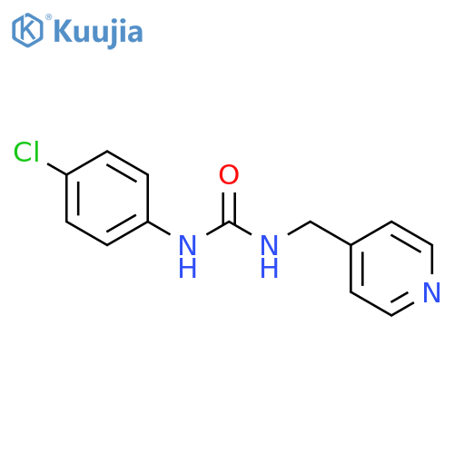 1-(4-Chlorophenyl)-3-(pyridin-4-ylmethyl)urea structure