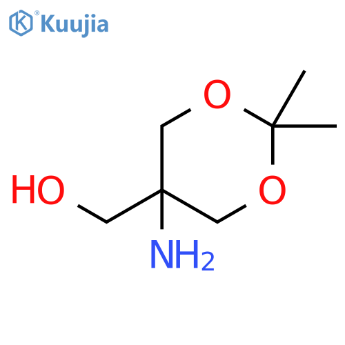 (5-Amino-2,2-dimethyl-1,3-dioxan-5-yl)methanol structure
