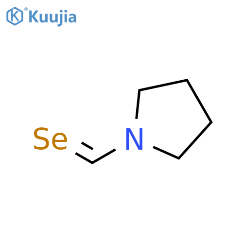 1-PYRROLIDINECARBOSELENOALDEHYDE structure
