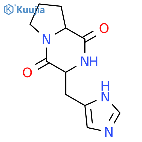 Cyclo(his-pro) structure