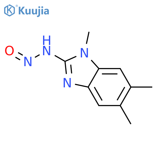 1H-Benzimidazol-2-amine, 1,5,6-trimethyl-N-nitroso- structure