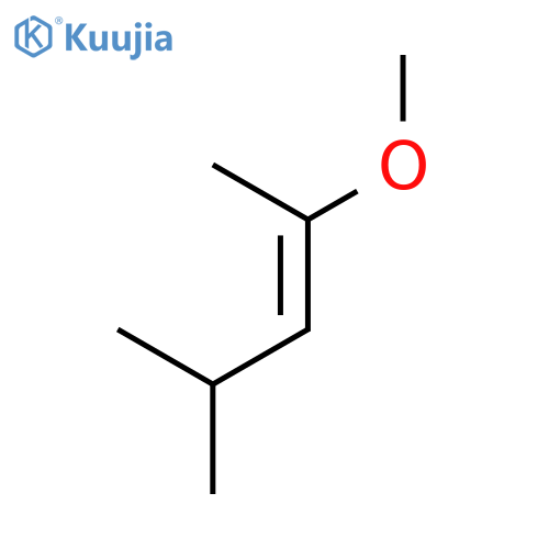 (1E)-1,3-dimethylbut-1-en-1-yl methyl ether structure