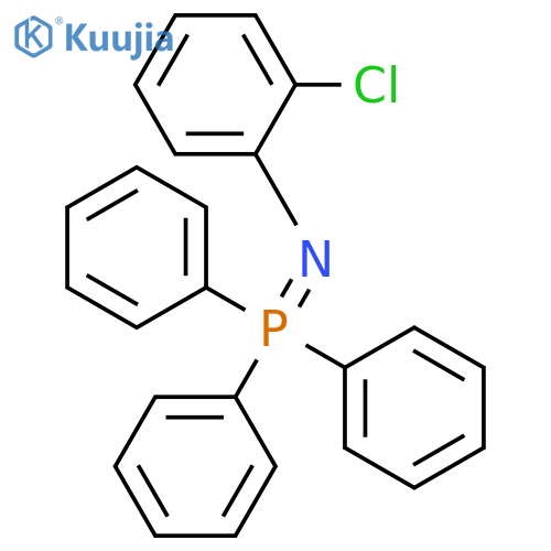 BENZENAMINE, 2-CHLORO-N-(TRIPHENYLPHOSPHORANYLIDENE)- structure