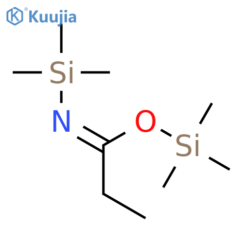 PROPANIMIDIC ACID, N-(TRIMETHYLSILYL)-, TRIMETHYLSILYL ESTER structure