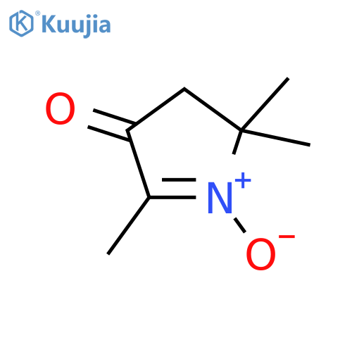 3H-Pyrrol-3-one, 4,5-dihydro-2,5,5-trimethyl-, 1-oxide structure