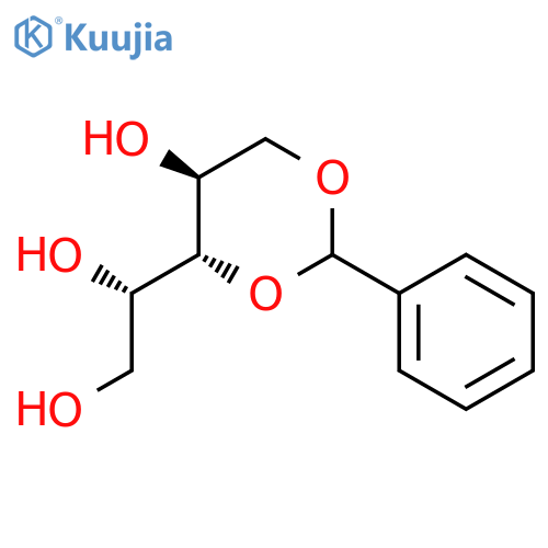 1,3-O-Benzylidene-L-arabitol structure