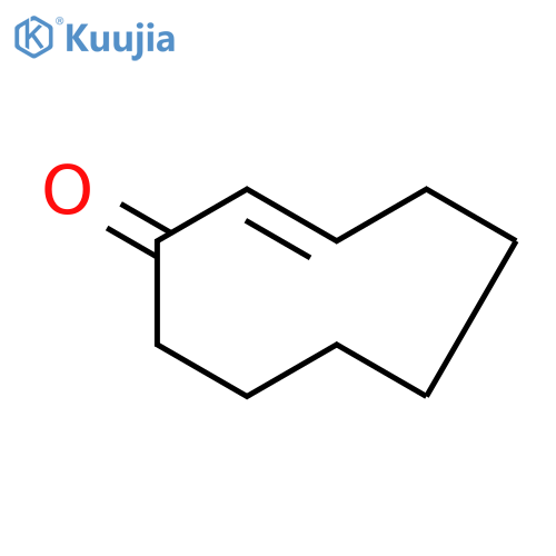 2-CYCLONONEN-1-ONE, (E)- structure