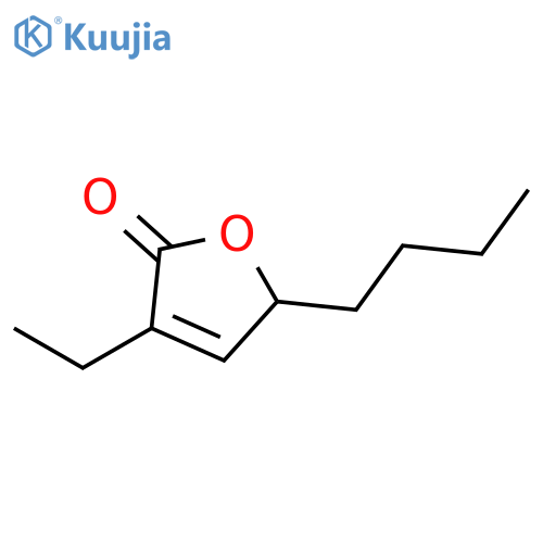 2(5H)-Furanone, 5-butyl-3-ethyl- structure
