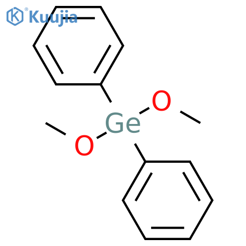GERMANE, DIMETHOXYDIPHENYL- structure