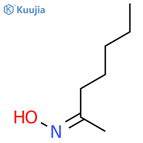 2-Heptanone, oxime structure