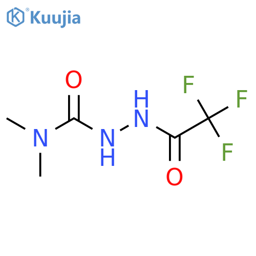ACETIC ACID, TRIFLUORO-, 2-[(DIMETHYLAMINO)CARBONYL]HYDRAZIDE structure
