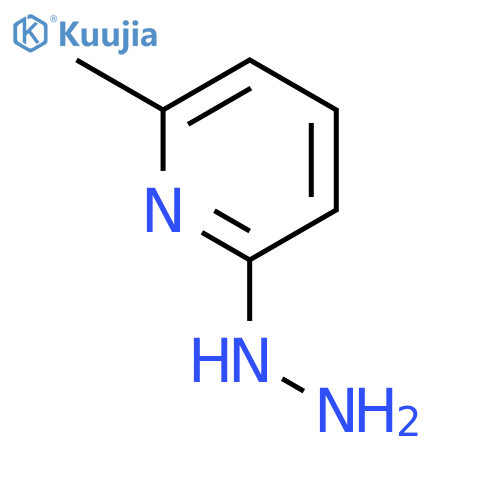 2-Hydrazinyl-6-methylpyridine structure