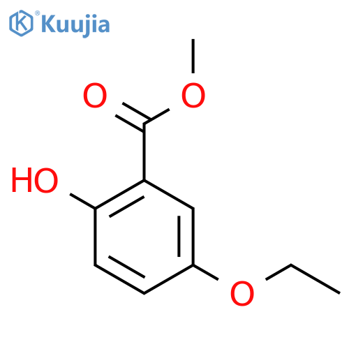 methyl 5-ethoxy-2-hydroxybenzoate structure
