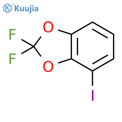 2,2-difluoro-4-iodo-2H-1,3-benzodioxole structure