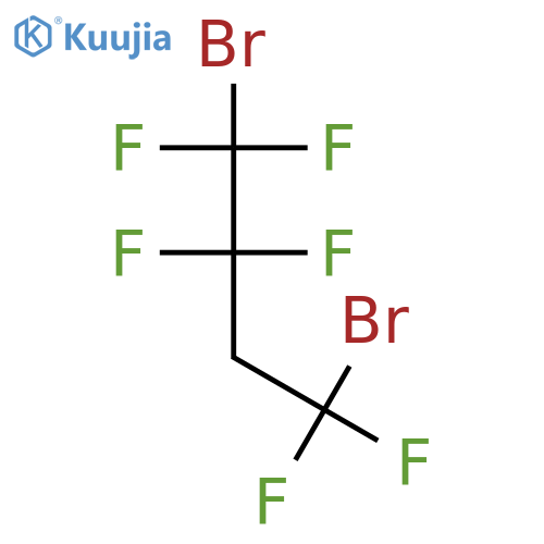 BUTANE, 1,4-DIBROMO-1,1,2,2,4,4-HEXAFLUORO- structure