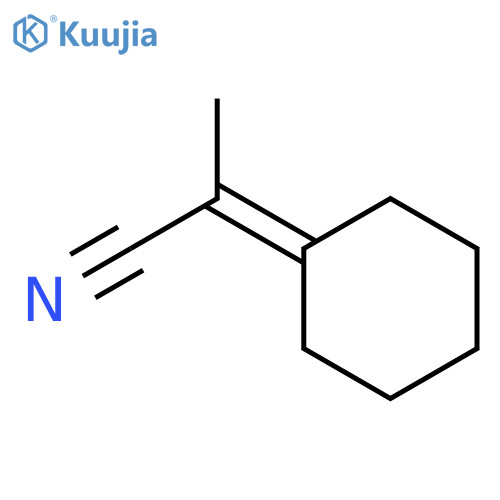Propanenitrile, 2-cyclohexylidene- structure