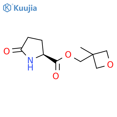 L-PROLINE, 5-OXO-, (3-METHYL-3-OXETANYL)METHYL ESTER structure