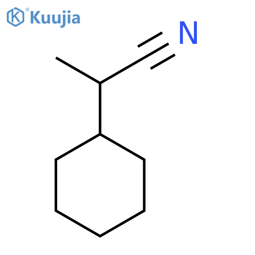 2-Cyclohexylpropanenitrile structure