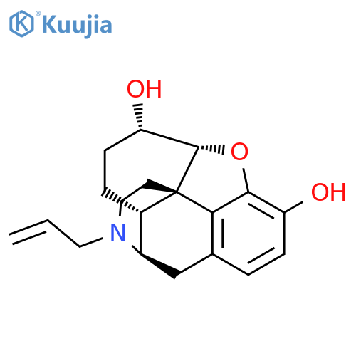 Morphinan-3,6,14-triol,4,5-epoxy-17-(2-propen-1-yl)-, (5a,6b)- structure