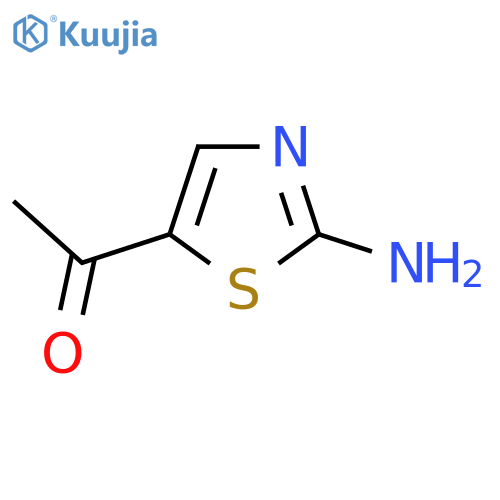 1-(2-amino-1,3-thiazol-5-yl)ethan-1-one structure
