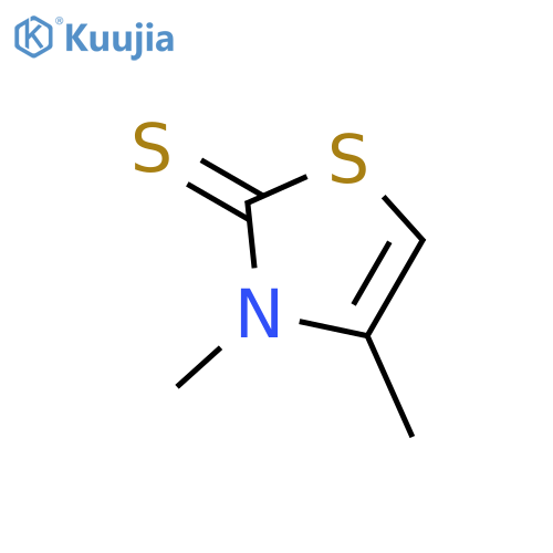 2(3H)-Thiazolethione,3,4-dimethyl- structure