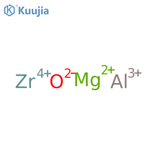 Magnesium aluminum zirconium oxide structure