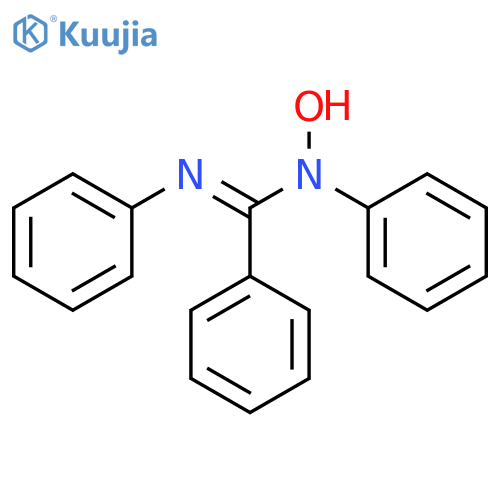 n-hydroxy-n,n'-diphenyl-bensamidine structure