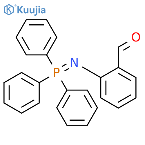 Benzaldehyde, 2-[(triphenylphosphoranylidene)amino]- structure
