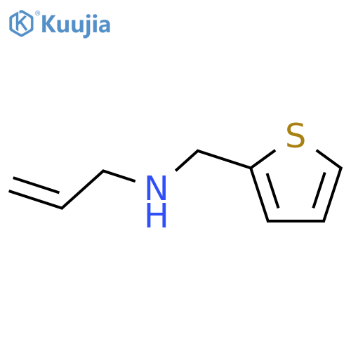 (prop-2-en-1-yl)(thiophen-2-ylmethyl)amine structure