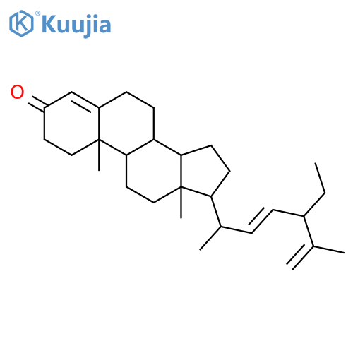 (24S)-24-Ethyl-4,22,25-cholestatrien-3-on structure