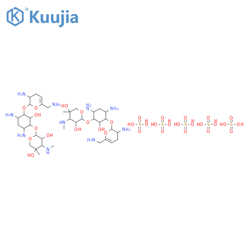 Sisomicin sulfate structure
