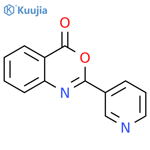4H-3,1-Benzoxazin-4-one, 2-(3-pyridinyl)- structure